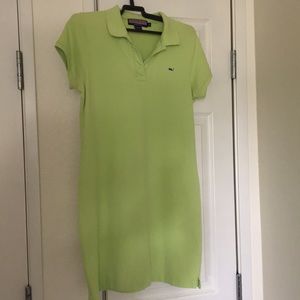 Vineyard Vines Green Polo Dress